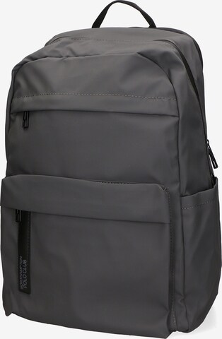 Northampton Polo Club Backpack in Grey: front