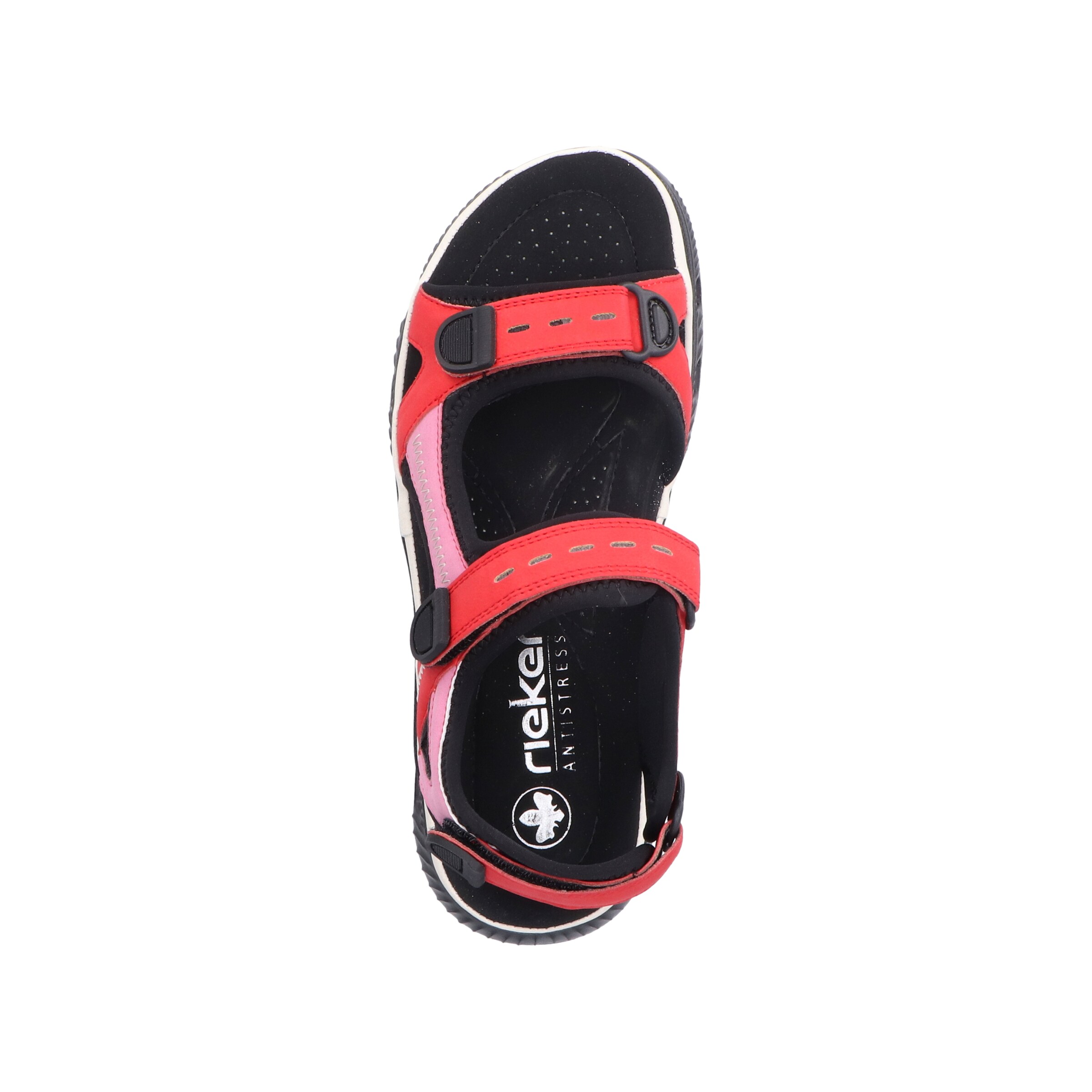 Rieker Sport Hiking Sandals in Red