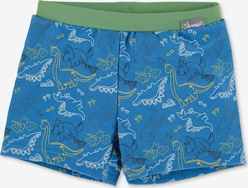 STERNTALER Badeshorts 'Dino' in Blau: predná strana