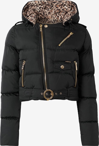 Just Cavalli Talvitakki värissä musta: etupuoli