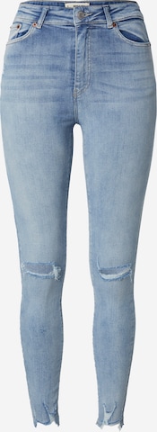 Tally Weijl Skinny Jeans 'SPADESMART2' i blå: framsida