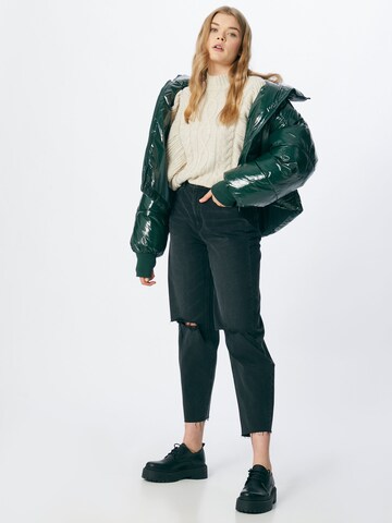 American Eagle Zúžený Džíny – černá