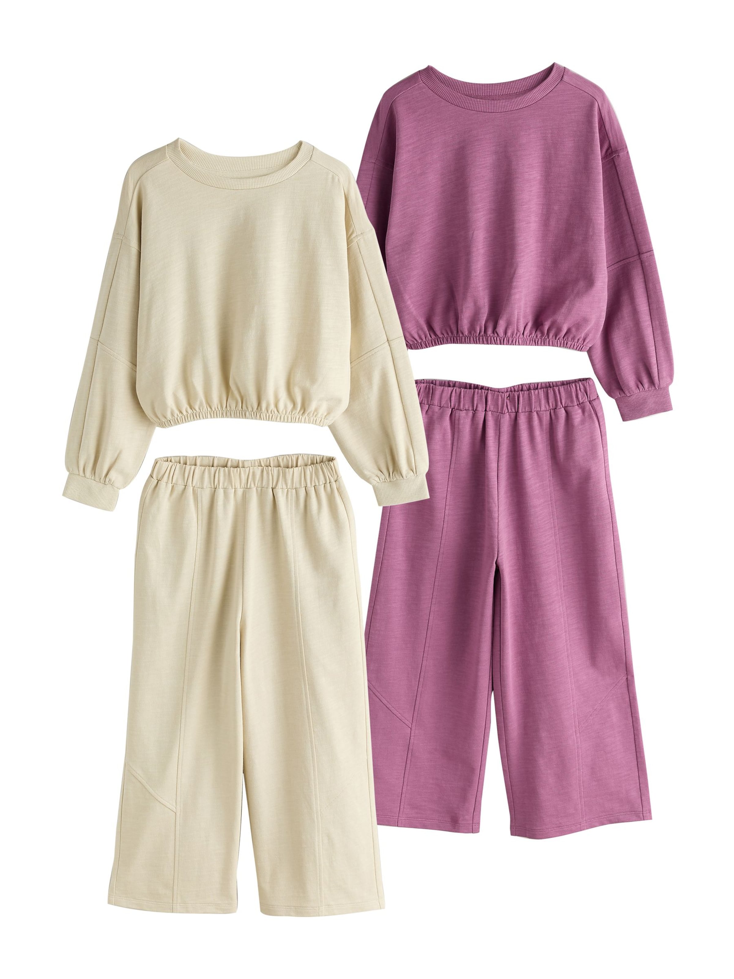 Next - Conjunto en beige: frente