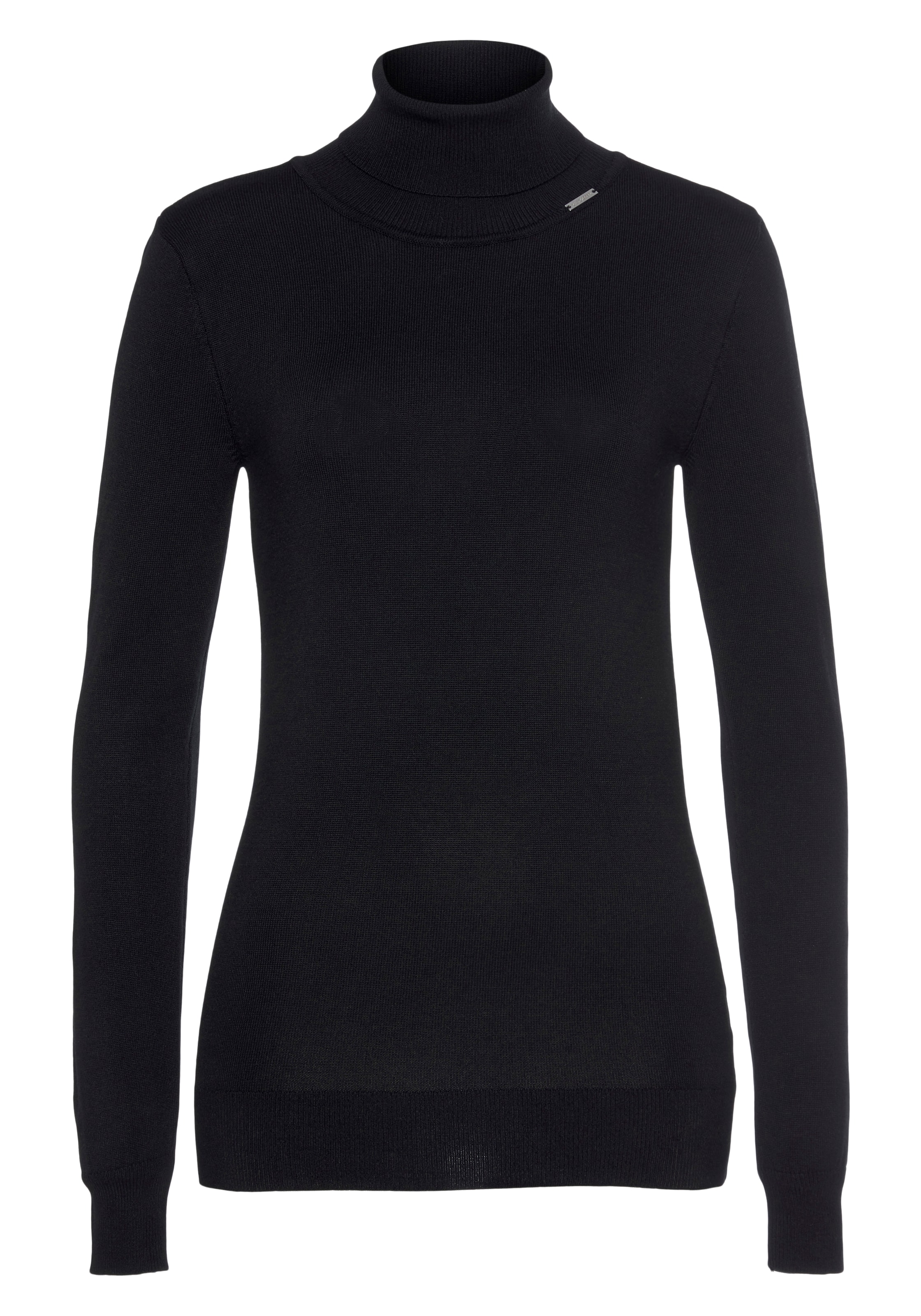 Bruno Banani Pullover in Schwarz: Vorderseite