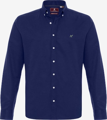 Camicia di Williot in blu: frontale