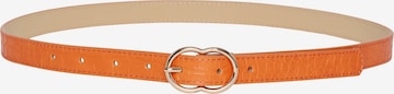 Ceinture 'MELISA' PIECES en orange : devant