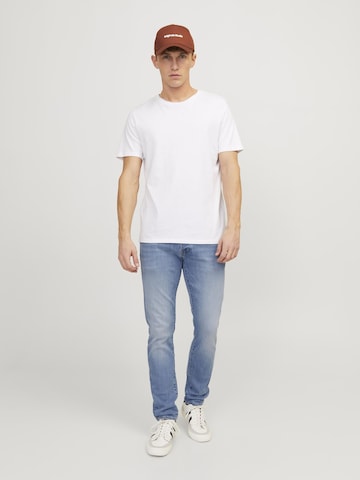 JACK & JONES Slimfit Τζιν 'Glenn Fox' σε μπλε