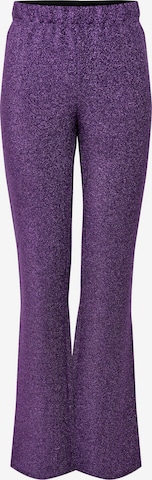 ONLY Flared Leggings 'JOSE' in Purple: front