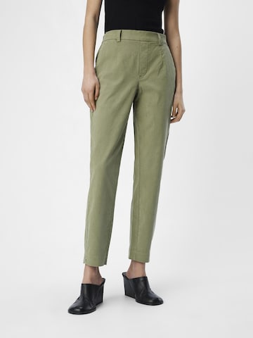 OBJECT Slim fit Chino Pants in Green: front
