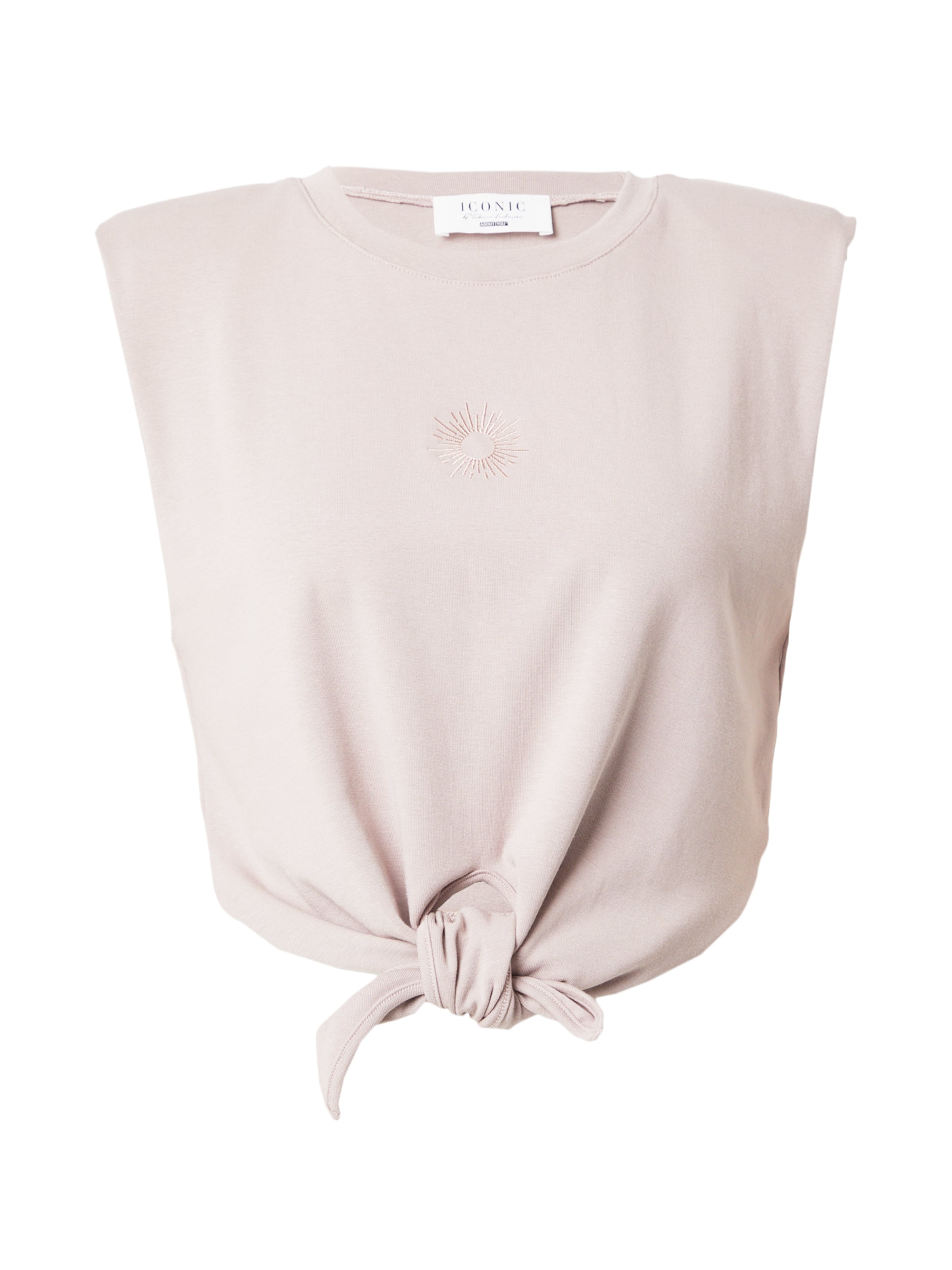 ABOUT YOU x Iconic by Tatiana Kucharova Τοπ 'Giulia' σε μπεζ, Άποψη προϊόντος