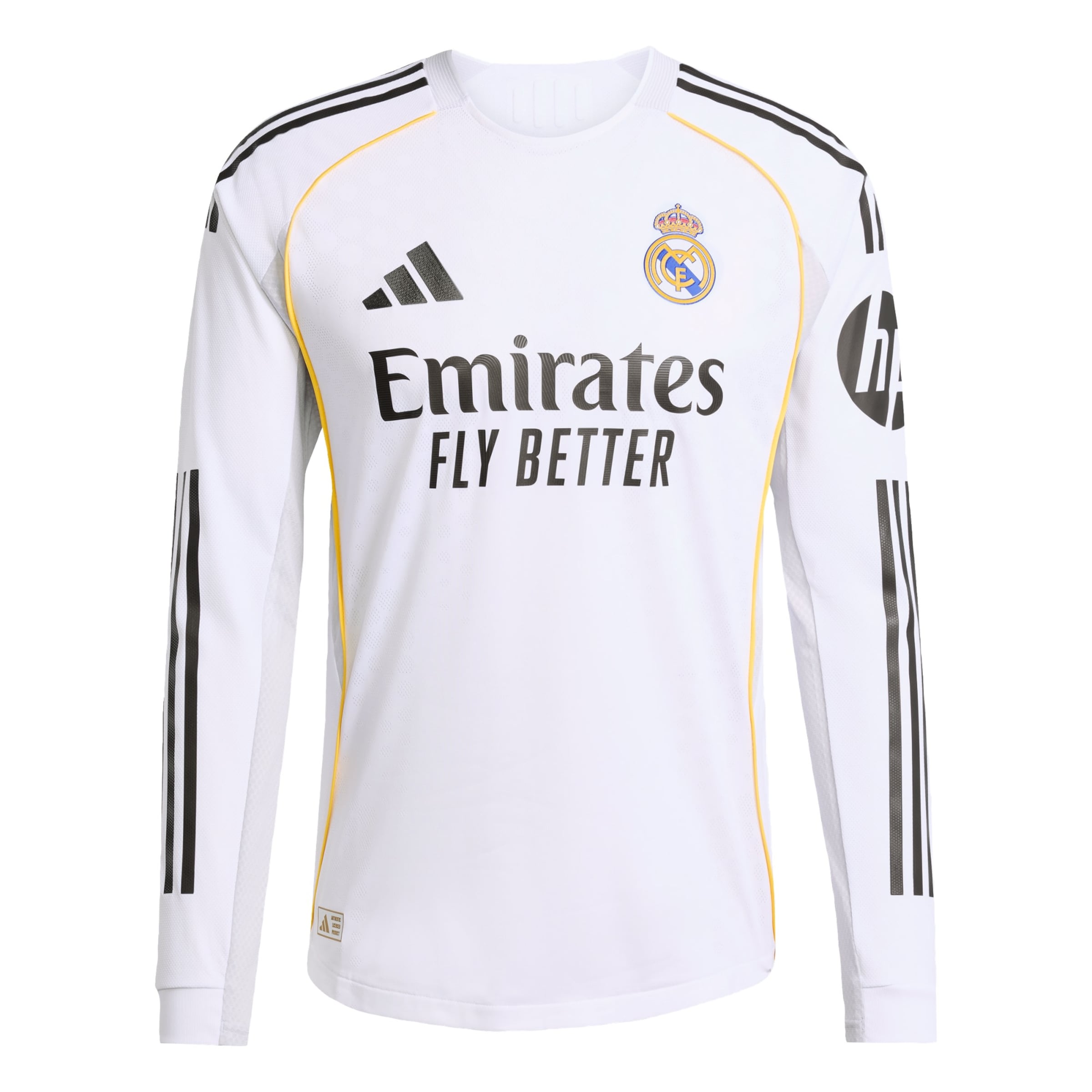 Maglia trikot 'Real Madrid 25/26 Authentic' di ADIDAS PERFORMANCE in bianco: frontale