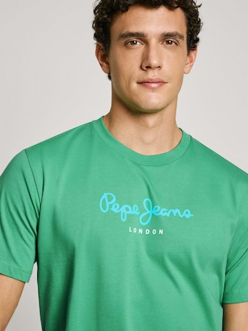 Pepe Jeans Tričko 'EGGO' – zelená