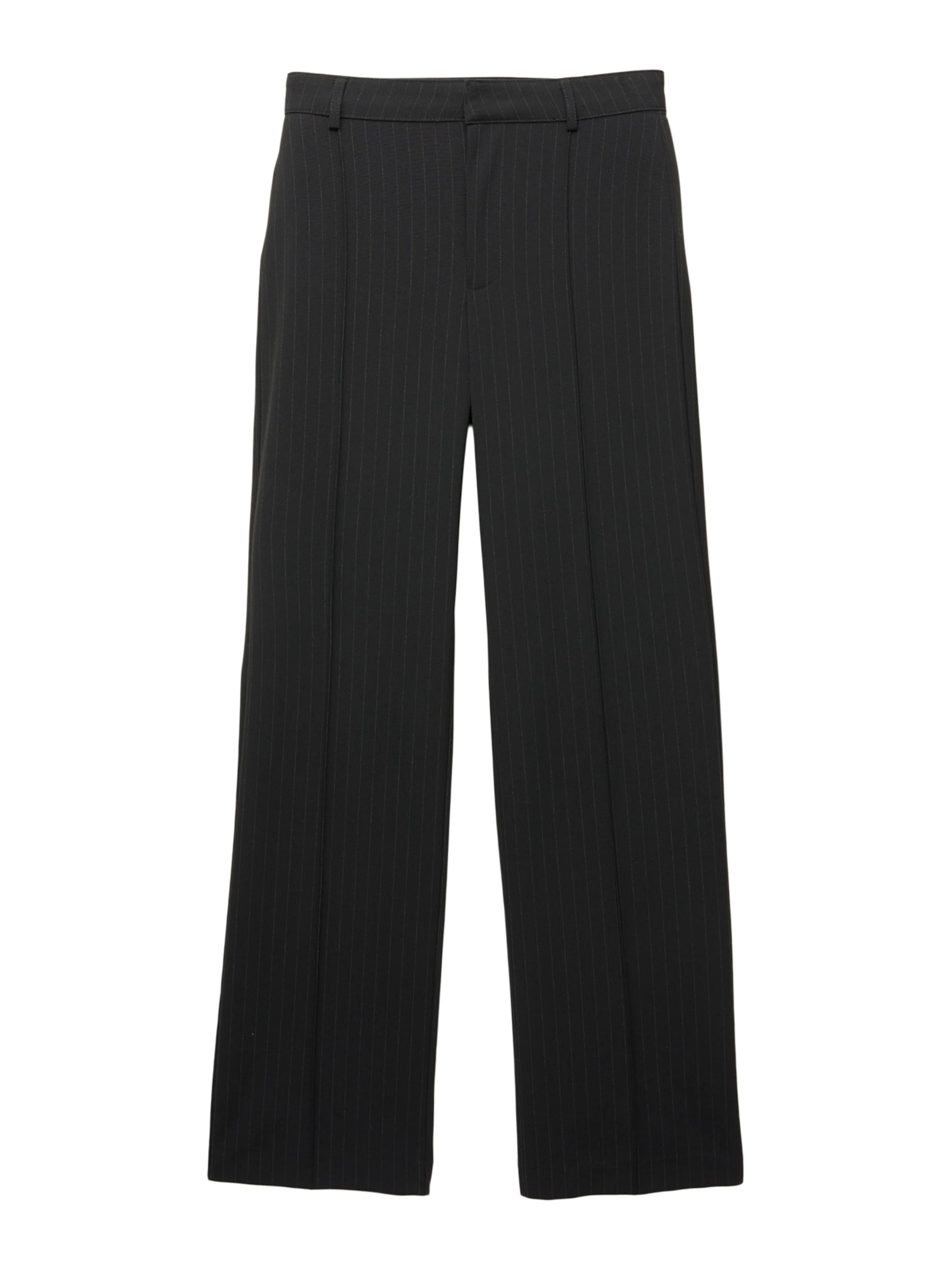 Pull&Bear Regular Housut värissä musta: etupuoli