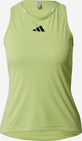 ADIDAS PERFORMANCE Top sportowy 'Club ' w kolorze zielony: przód