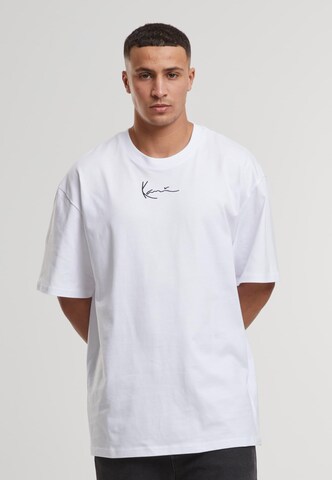 Karl Kani T-Shirt 'Small Signature Essential' in Grün: Vorderseite