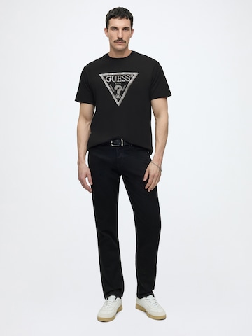 T-Shirt GUESS en noir