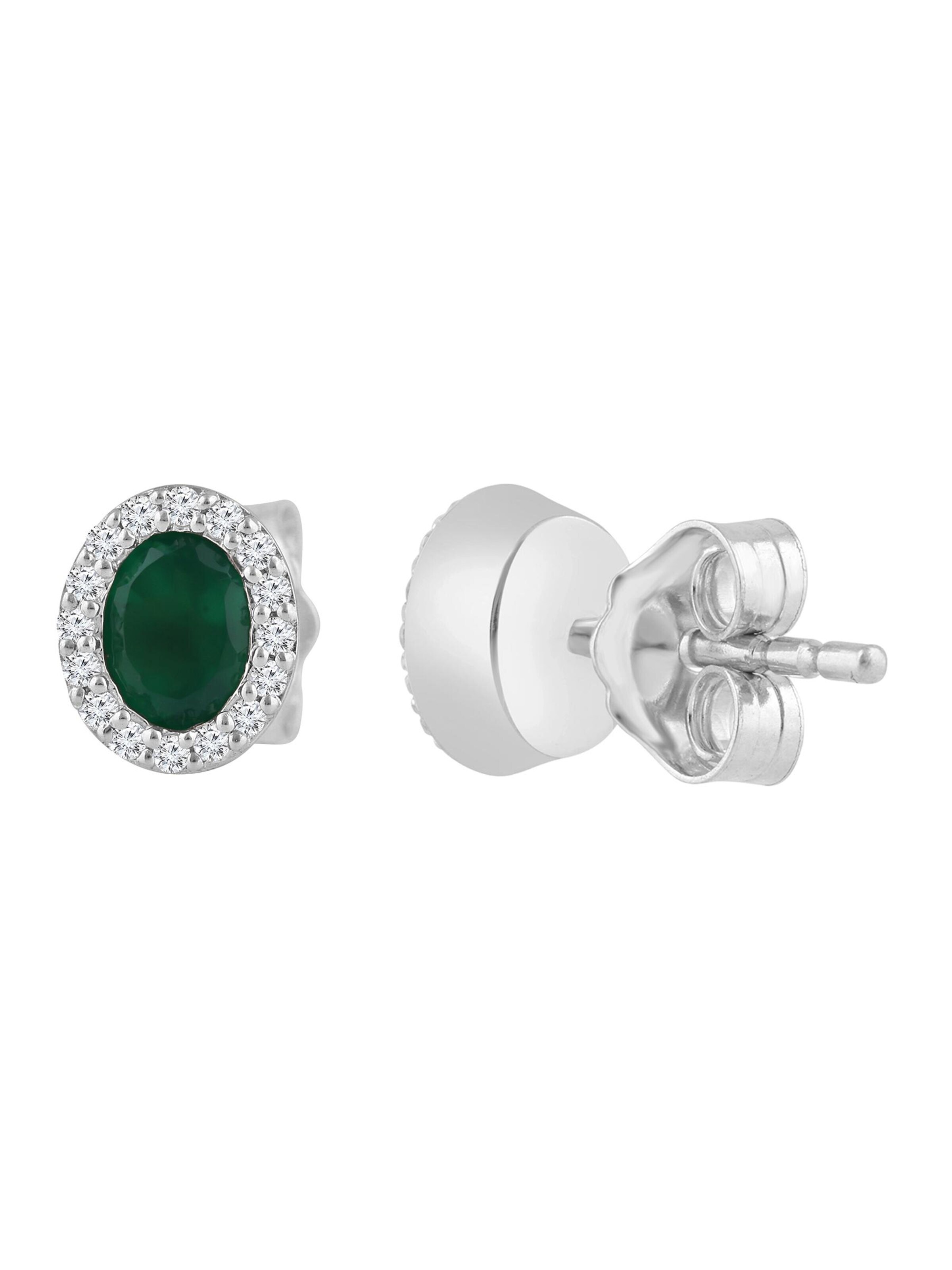 Diamant Exquis - Pendientes en plata
