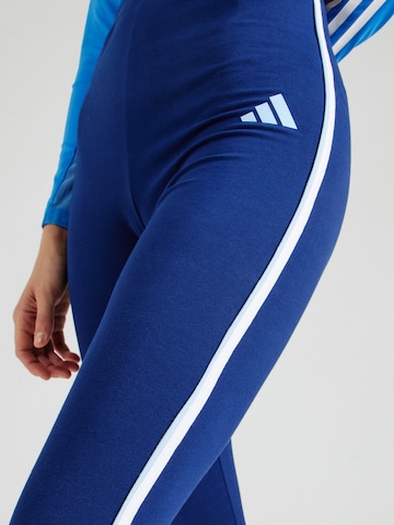 ADIDAS SPORTSWEAR Skinny Sportovní kalhoty 'CB' – modrá