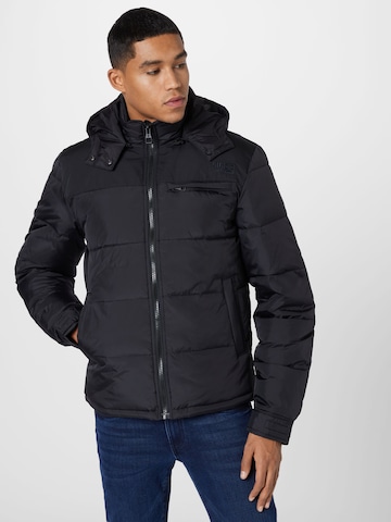 BIG STAR Between-season jacket 'BASTIAN' in Black: front