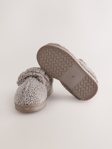 Next - Zapatillas de casa en beige
