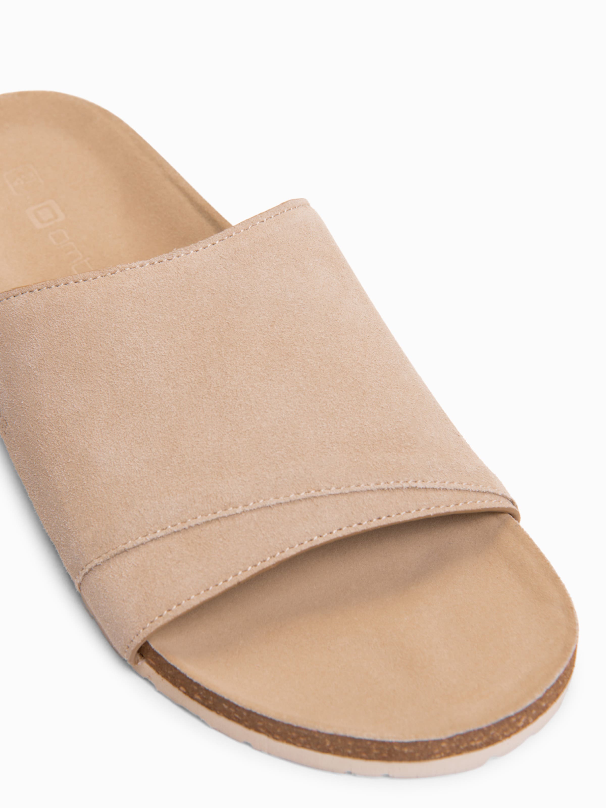 Ombre Mule in Beige