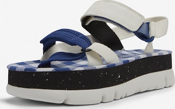 CAMPER Strap Sandals ' Oruga Up ' in Mixed colors: front