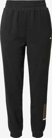 Pantaloni sport PUMA pe portocaliu / negru / alb, Vizualizare produs