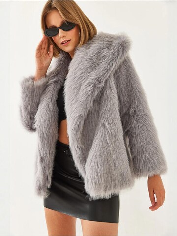 Bianco Lucci Tussenmantel in Grijs