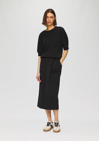 s.Oliver Sweatshirt in Schwarz