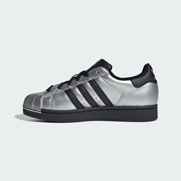 Baskets basses 'Superstar II' ADIDAS ORIGINALS en argent
