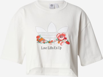 ADIDAS ORIGINALS - Camiseta 'NELSON' en blanco: frente