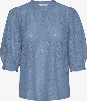 Cream Bluse 'Kaspis' in Blau: Vorderseite