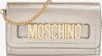MOSCHINO Wallet in Gold: front