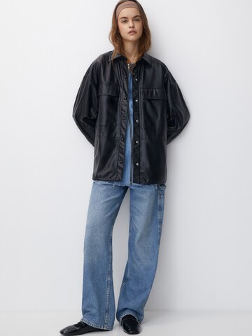 Pull&Bear Between-Season Jacket in Black