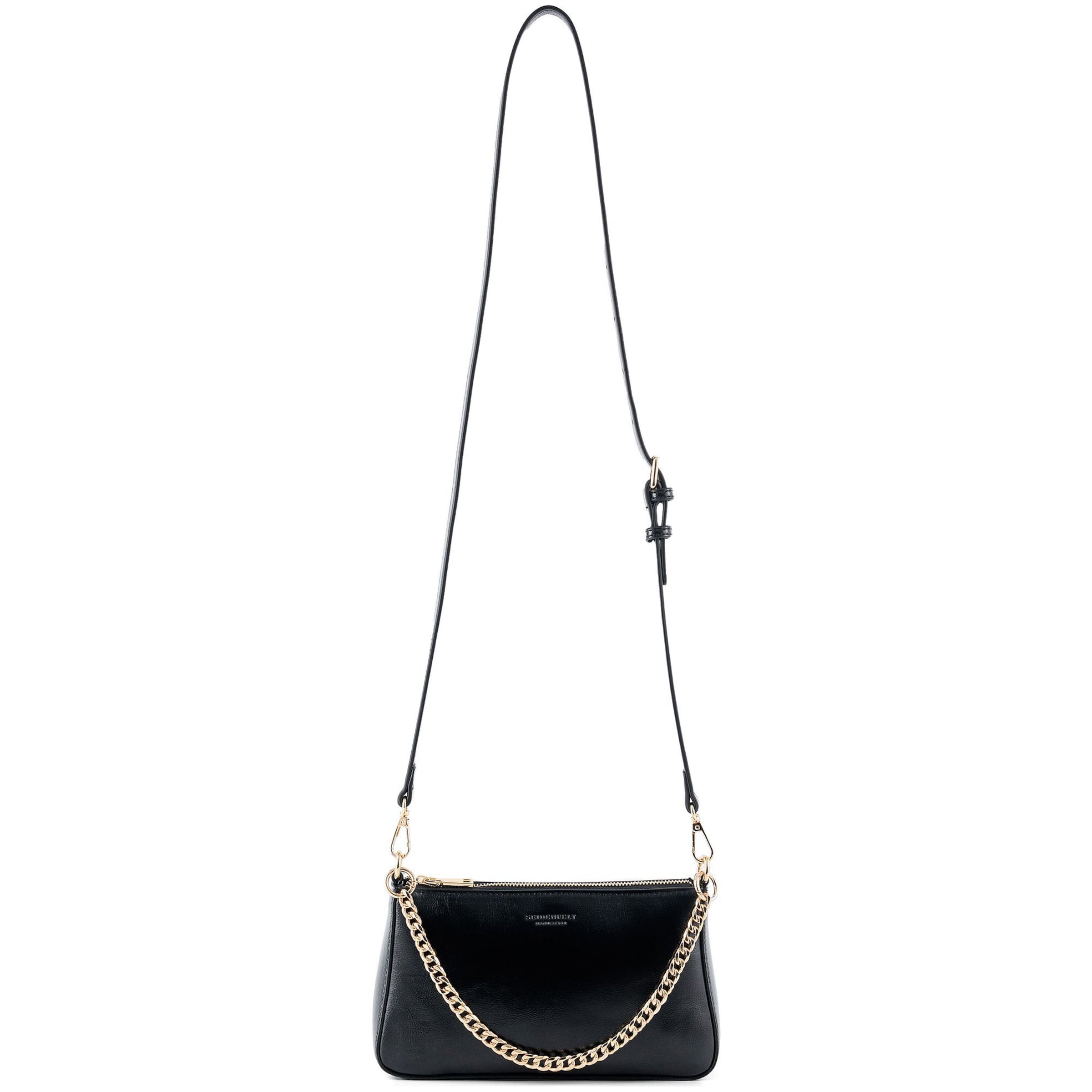 Seidenfelt Crossbody bag 'Alunda' in Black: front