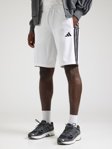 ADIDAS SPORTSWEAR Обычный Спортивные штаны в Белый: спереди
