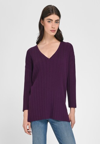 Laura Biagiotti Roma Sweater in Purple: front