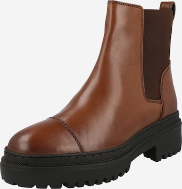 ABOUT YOU Chelsea Boots 'Emily' in Brown: front