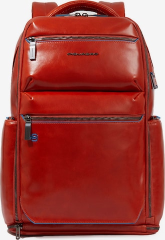 Piquadro Rucksack in Orange: Vorderseite