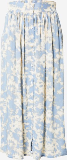 Bizance Paris Jupe 'ESTHER' en beige / bleu clair / blanc, Vue avec produit