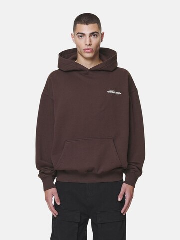 Pegador Sweatshirt 'Crail' in Braun: Vorderseite