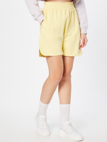 Karo Kauer Loose fit Pants in Yellow: front