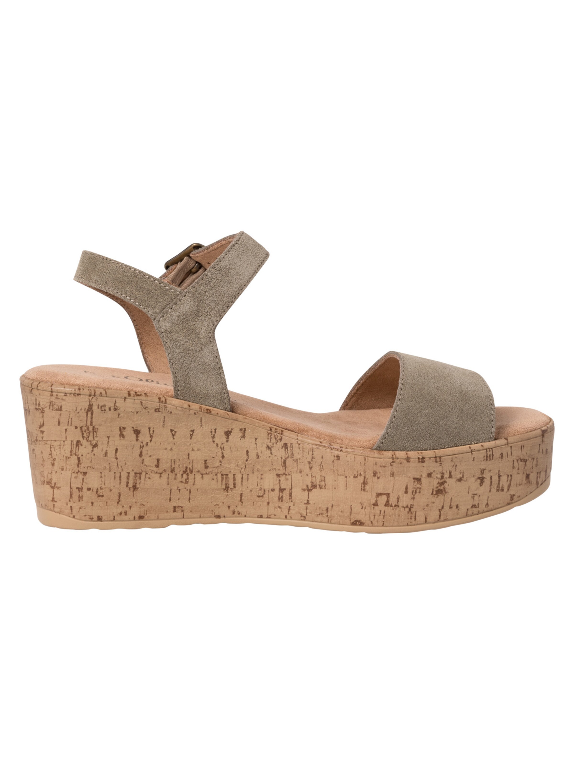 s.Oliver - Sandália em verde