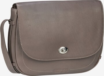 LEONHARD HEYDEN Crossbody Bag 'Nizza' in Grey: front