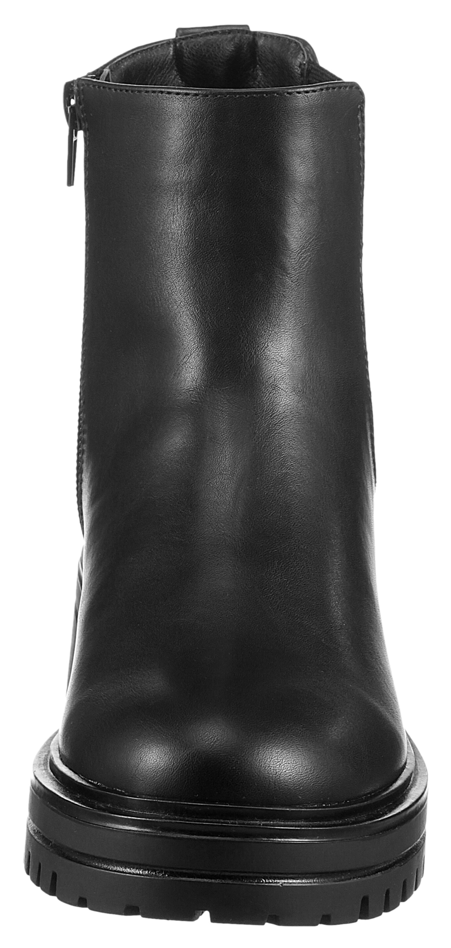 Aniston Chelsea Boots in Schwarz