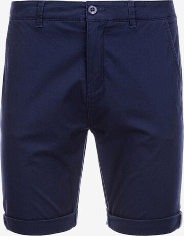 Ombre Chino 'W243' in Blauw: voorkant