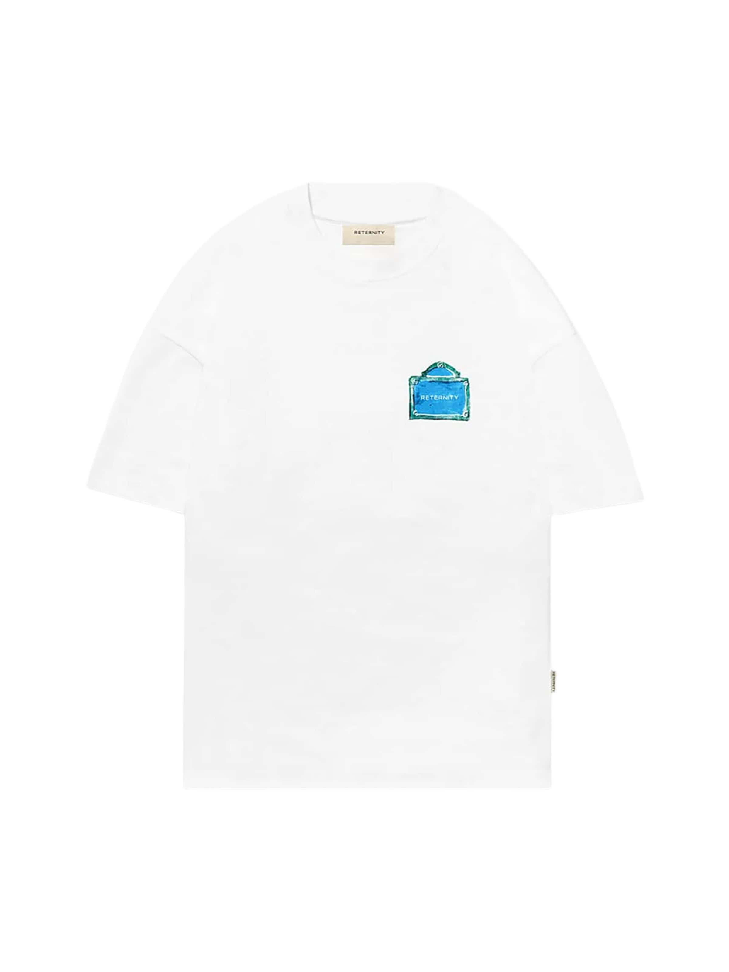 T-Shirt Reternity en blanc : devant