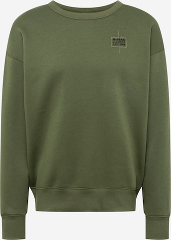 G-Star RAW Sweatshirt in Grün: predná strana