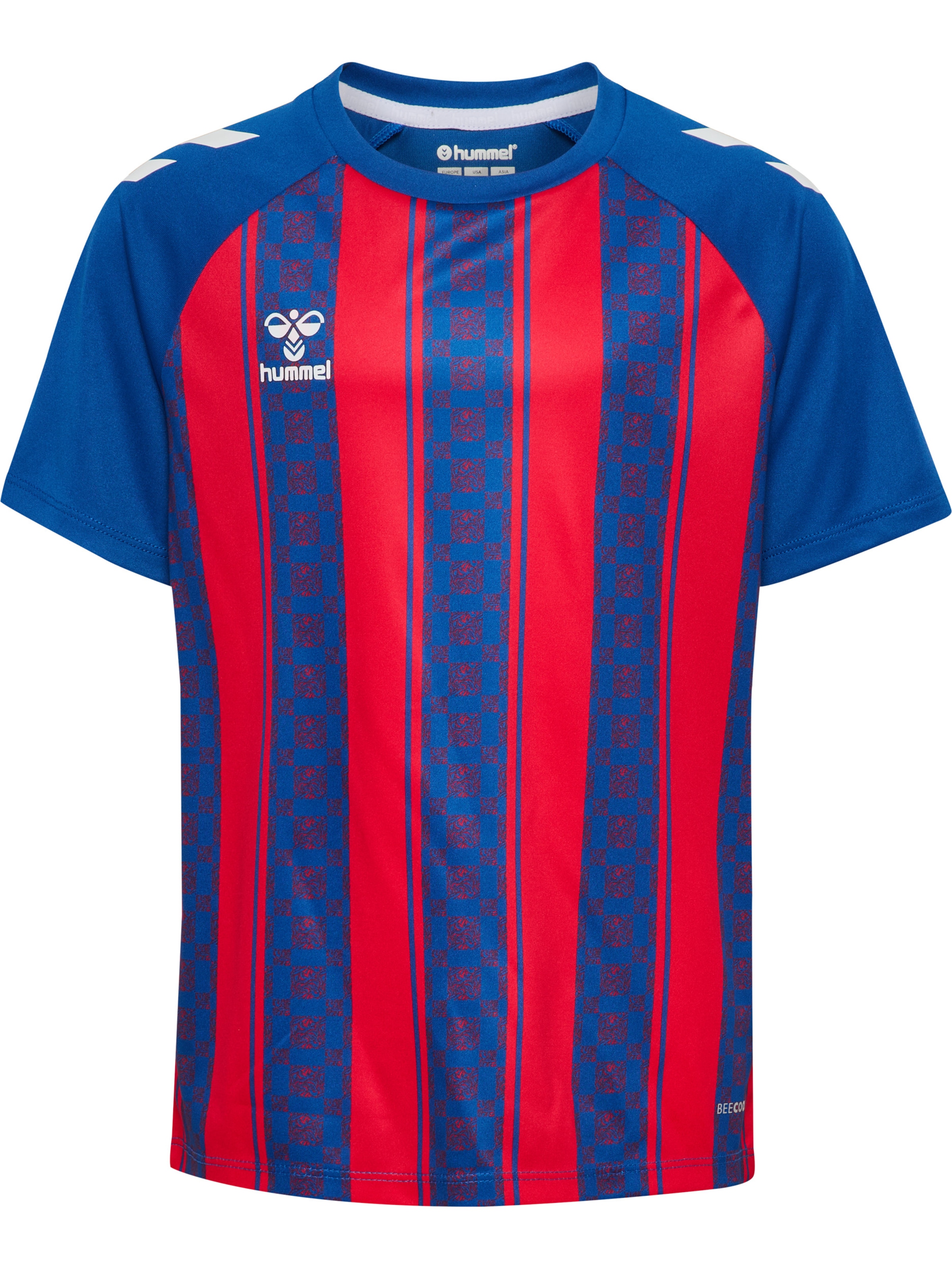 Hummel Functioneel shirt in Blauw: voorkant