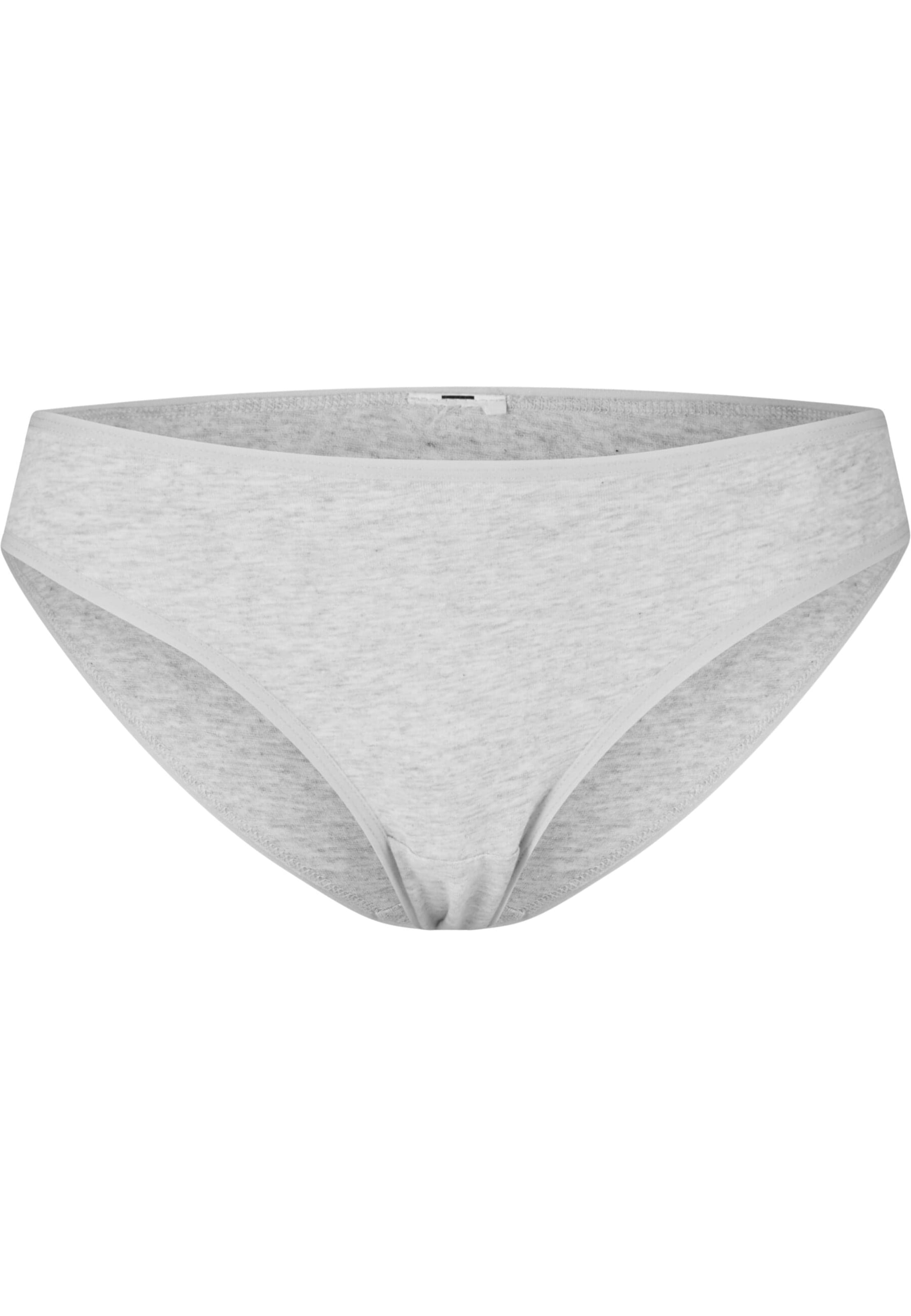 Urban Classics Ladies Basic Cotton Slip 5-Pack ' ' in Schwarz